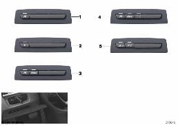 USER-CONTROL, DRIVER ASSISTANCE SYSTEMS diagram for BMW 3 Series F31 328i