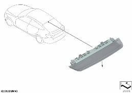 Trzecie światło stop diagram for BMW 4 Series F36 Gran Coupé 420i