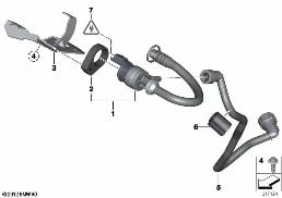 Tankentlüftungsventil diagram for BMW MINI Clubman R55 Coop.S JCW