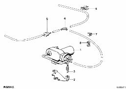 Sterowanie podciśnieniowe diagram for BMW 7 Series E23 733i