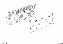 AIR CONDITIONING SYSTEM-SET OF PRISM diagram for BMW 6 Series E24 630CSi