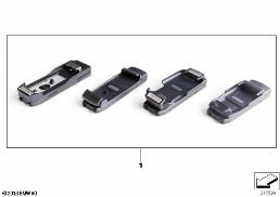 Adaptateur snap-in pour BlackBerry/RIM diagram for BMW 5 Series E39 525td