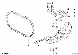AIR COND.COMPRESSOR-SUPPORTING BRACKET