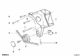 AIR COND.COMPRESSOR-SUPPORTING BRACKET