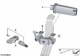 TIRE PRESSURE CONTROL (RDC) - CTRL UNIT diagram for BMW 2 Series F22 M235i