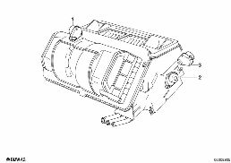 ACTUATOR/CONNECTION ROD SIEMENS diagram for BMW 7 Series E32 730iL