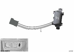 BUTTON FOR NIGHT VISION diagram for BMW X5 F15 30dX
