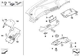 INSTRUMENT CARRIER / MOUNTING PARTS