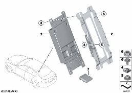 TCB diagram for BMW 5 Series F10 550i