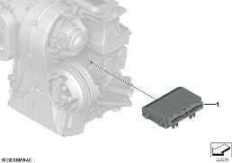 CONTROL UNIT AIR CONDITIONING SYS.