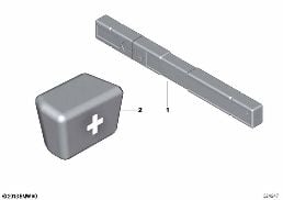 WARNING TRIANGLE AND FIRST AID KIT diagram for BMW 3 Series G21 Touring 320d