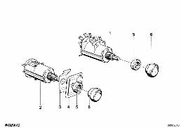 RADIO-INSTALLATION PARTS diagram for BMW 3 Series E21 320