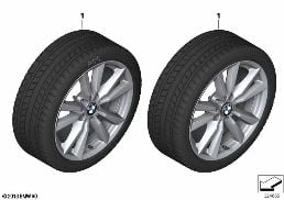 WINTER WHEEL W.TIRE DOUBLE SP.446 -18