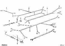 SINGLE COMPONENTS STEREO SYSTEM diagram for BMW 3 Series E21 320