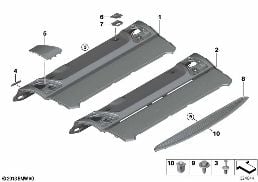 Fondo de deposito diagram for BMW 5 Series F10 LCI 530d