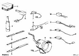 RADIO-ANTI-INTERERENCE diagram for BMW 3 Series E21 320