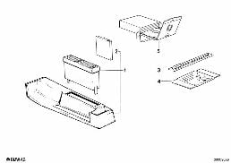 RADIO ACCESSORIES diagram for BMW 3 Series E30 325i
