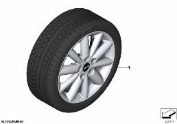 Kompl.koło zimowe Radial Spoke 508 - 16