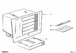 RADIO ACCESSORIES diagram for BMW 3 Series E21 320