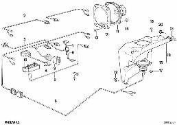 SINGLE COMPONENTS STEREO SYSTEM diagram for BMW 3 Series E30 325ix