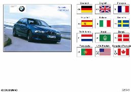 使用說明 E39 M5 diagram for BMW 5 Series E39 M5