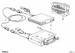 Radio diagram for BMW 3 Series E30 323i