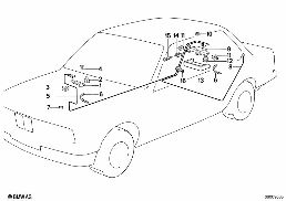 Ergänzungsteile Radio Mexico CD diagram for BMW 7 Series E32 750iL