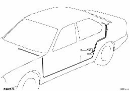 SINGLE COMPONENTS CD-CHANGER diagram for BMW 3 Series E36 318is