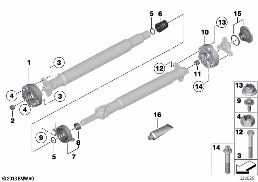 Giunti el./supp. centr./dado di app. diagram for BMW Rolls-Royce Phantom RR11 Phantom