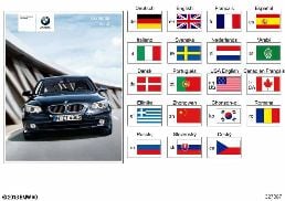 OWNER'S HANDBOOK E60, E61 diagram for BMW 5 Series E60 523i