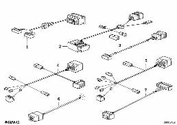 ADAPTER LEAD diagram for BMW 3 Series E30 325ix