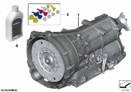 AUTOMATIC TRANSMISSION GA8HP45Z diagram for BMW 5 Series F07 GT 530d 155kW