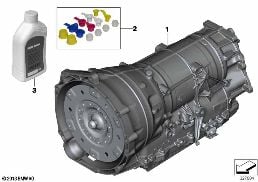 AUTOMATIC TRANSMISSION GA8HP70Z - AWD diagram for BMW 3 Series F31 LCI 335dX
