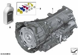 AUTOMATIC TRANSMISSION GA8HP45Z - AWD diagram for BMW 4 Series F33 435iX