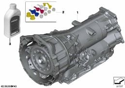AUTOMATIC TRANSMISSION GA8HP45Z - AWD diagram for BMW X1 E84 20iX