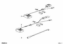 RADIO ADAPTER WIRING diagram for BMW 8 Series E31 850Ci