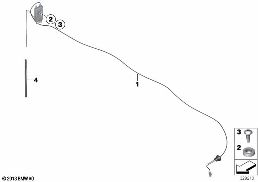 Anténa DAB diagram for BMW Rolls-Royce Phantom RR1 Phantom