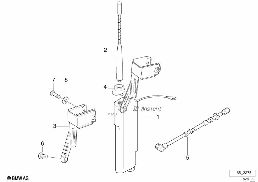 Pezzi singoli p antenna a stilo corto diagram for BMW 3 Series E36 318tds