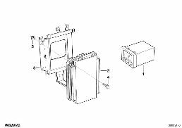 HIFI/TOP-HIFI SYSTEM CONTROL/AMPLIFIER diagram for BMW 7 Series E38 740i
