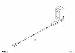Pièces pour système mains-libres diagram for BMW 5 Series E39 525td