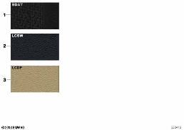 SAMPLE CHART WITH UPHOLSTERY COLORS