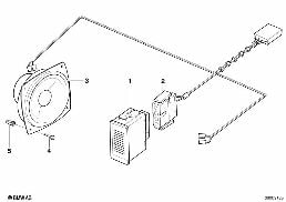 HANDS-FREE TELEPHONE diagram for BMW 8 Series E31 850Ci