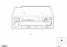 RADIO BMW diagram for BMW 3 Series E36 318is