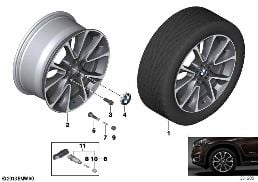 BMW LM Jant Kollu jant 449 - 19