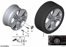 BMW LM Jant W spoke 447 - 19