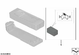 Przypominacz do adaptera Snap-In diagram for BMW 7 Series E65 745i