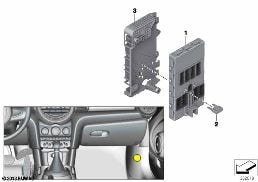 Sterownik Body Domain Controller BDC diagram for BMW MINI F56 LCI JCW