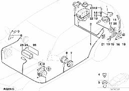 Composants systeme top-hifi diagram for BMW 3 Series E36 318ti