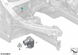 Sensorio p. AUC diagram for BMW X6 F16 35iX