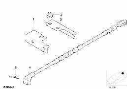 SINGLE PARTS, CD-CHANGER AI diagram for BMW Z3 E36 2.2i